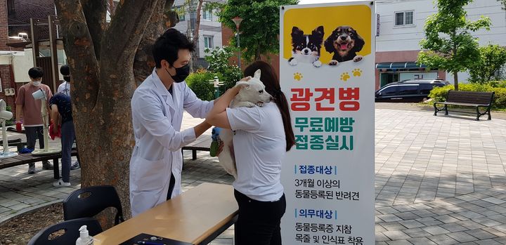 창원시, 20~31일 반려견 '광견병 예방 무료 접종'