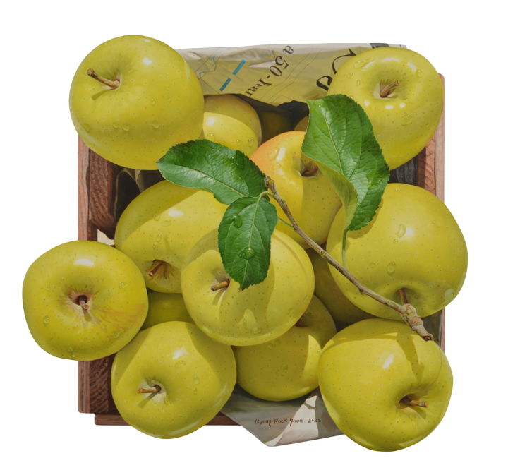 윤병락, 가을향기 54.6x51.5cm_Oil on Korean-paper_2025 *재판매 및 DB 금지