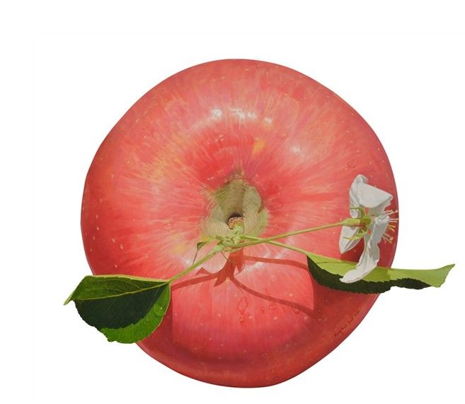 윤병락, 가을향기 124.7x104.5cm, Oil on Korean-paper, 2025 *재판매 및 DB 금지