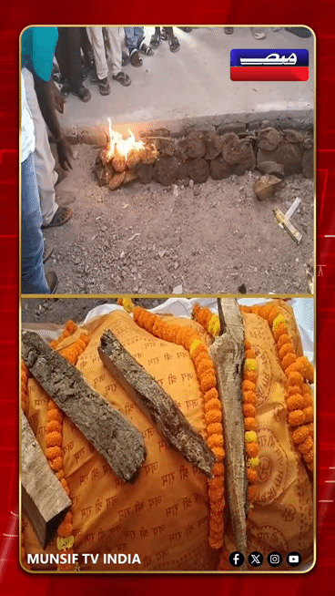 "누가 올지 궁금해서"…살아 있는 남성, 장례식 벌여 인도 발칵