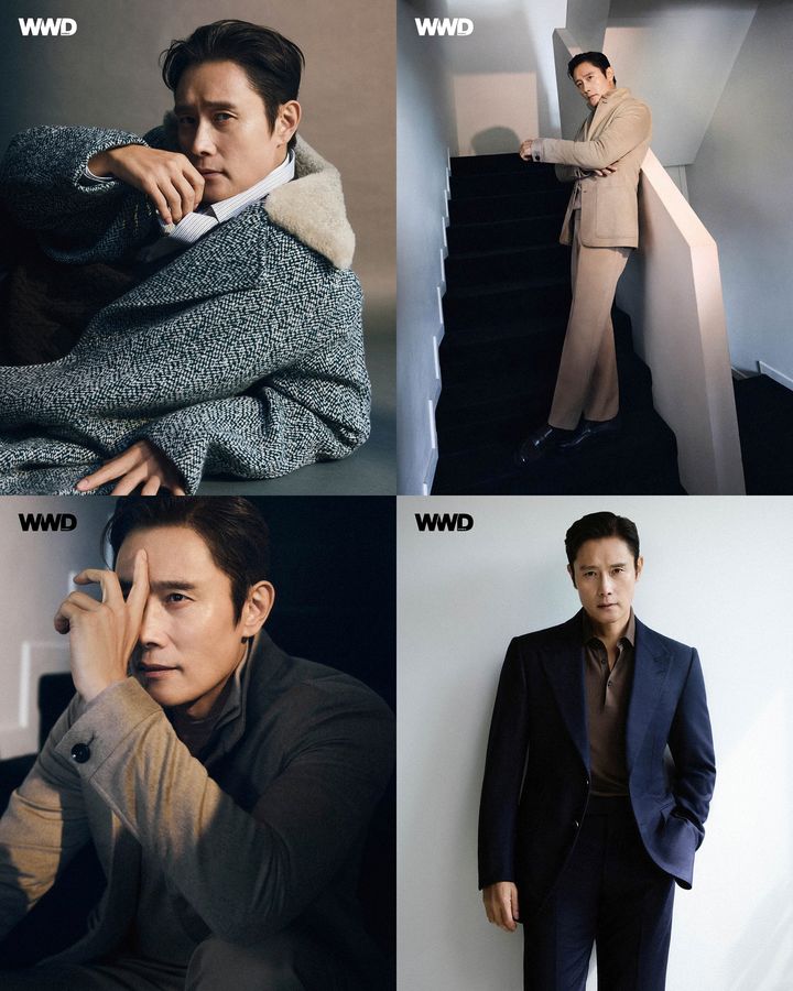 [서울=뉴시스] 패션 매거진 WWD 코리아가 배우 이병헌과 함께한 11월호 커버 화보를 공개했다. (사진=WWD 코리아(WWD KOREA) 제공) 2025.10.16. photo@newsis.com *재판매 및 DB 금지