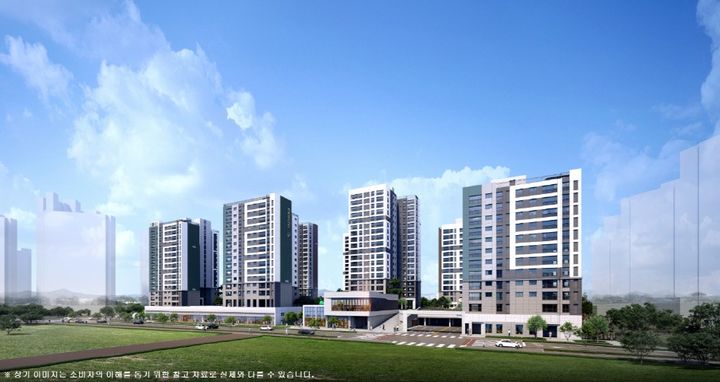 운정신도시 푸르지오 더 스마트 주경 투시도. (사진=대우건설 제공) *재판매 및 DB 금지