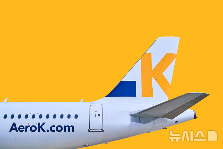 [청주=뉴시스] 에어로케이항공 자료 사진. (사진=에어로케이 제공)