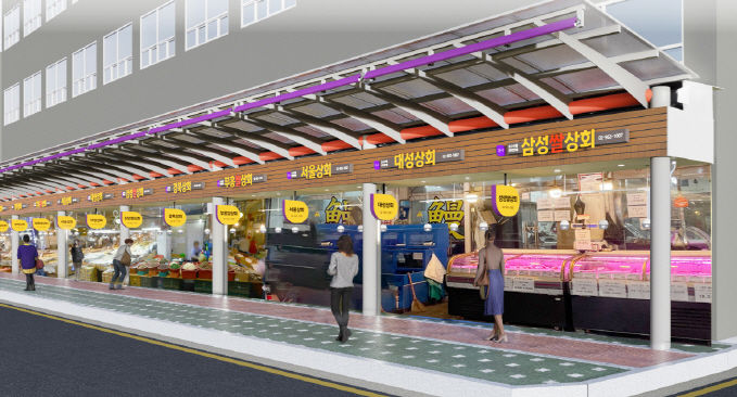 [서울=뉴시스] 고산자로 일대 환경개선사업 완료 후 예상 이미지. 2025.10.16. (사진=동대문구 제공) *재판매 및 DB 금지