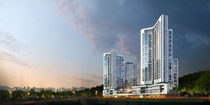 지난달 1순위 청약을 접수한 대전 '도룡자이 라피크'는 214가구 모집에 3407건이 접수돼 평균 15.9대 1의 경쟁률을 보였다. '도룡자이 라피크'는 대덕연구단지 배후 수요와 도심 내 신규 공급 희소성 등으로 두 자릿수 경쟁률을 기록했다. 사진은 단지 투시도. *재판매 및 DB 금지