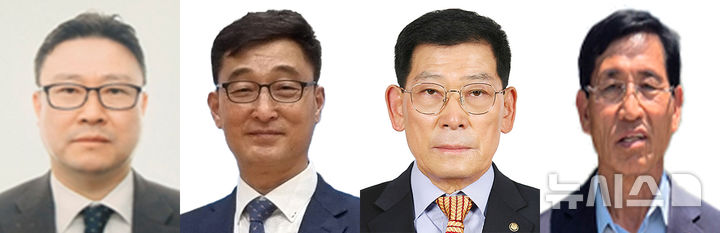 [군포=뉴시스] 시민대상 수상자(사진 왼쪽부터 정재희·이재원·김만진·김선옥씨=군포시 제공).2025.10.17.photo@newsis.com