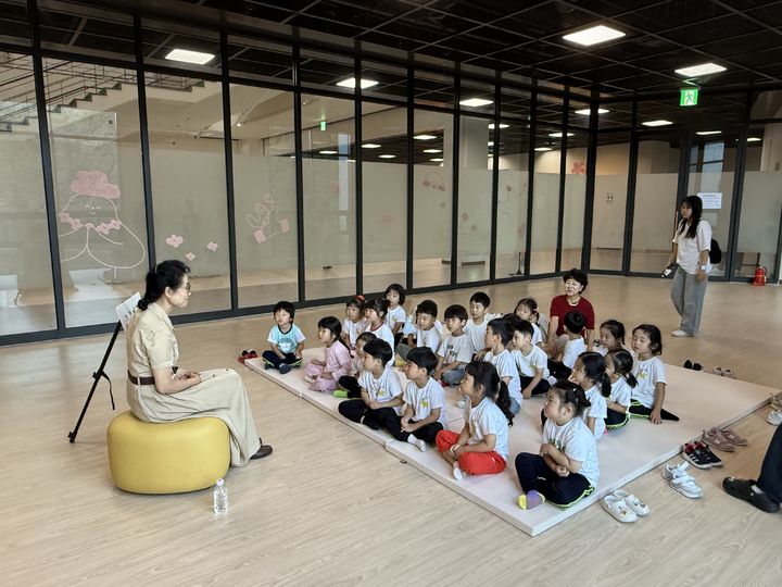 [제주=뉴시스] 제주돌문화공원 설문대할망전시관 어린이관 교육 프로그램. (사진=제주도 제공) *재판매 및 DB 금지