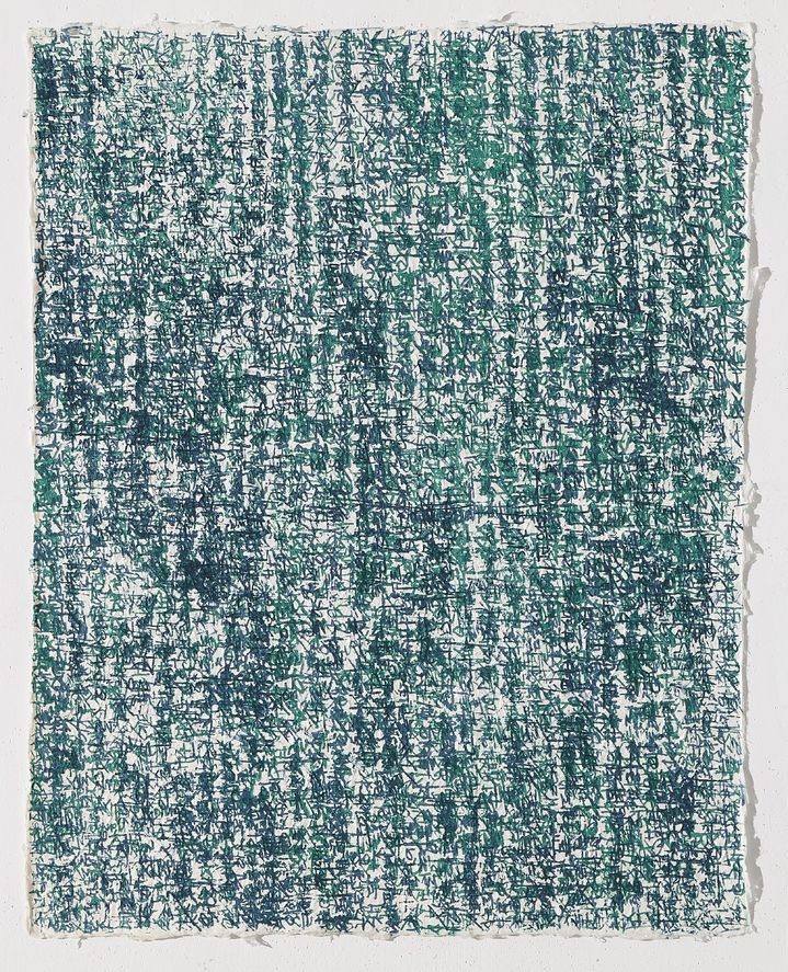 송수련 '내적시선' 한지위에 채색39_99x79_2025년 *재판매 및 DB 금지