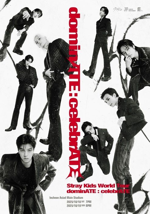 [서울=뉴시스] 그룹 '스트레이 키즈'. (사진=JYP엔터테인먼트 제공) 2025.10.18. photo@newsis.com *재판매 및 DB 금지