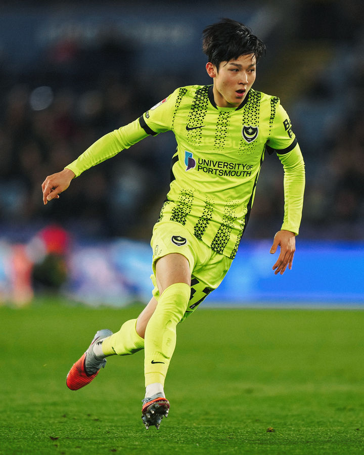 [서울=뉴시스] 잉글랜드 프로축구 챔피언십(2부 리그) 포츠머스의 양민혁. (사진=포츠머스 SNS 캡처) *재판매 및 DB 금지