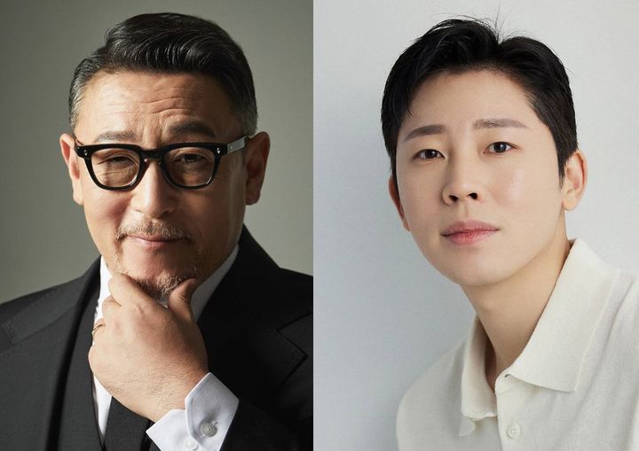 개그맨 이병진(왼쪽), 배우 이달