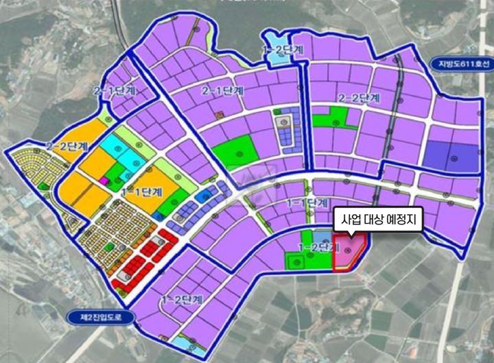 [서천=뉴시스] 충남 서천자원순환 공공처리사업 예정지. (자료= 서천군제공) *재판매 및 DB 금지