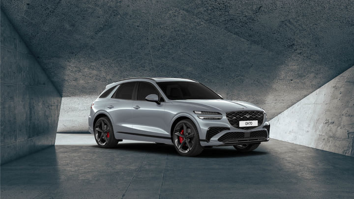 [서울=뉴시스] 현대차 고급 브랜드 제네시스가 럭셔리 중형 스포츠실용차(SUV) GV70의 연식변경 모델 '2026 GV70'을 출시했다고 20일 밝혔다. (사진=제네시스 제공) photo@newsis.com *재판매 및 DB 금지