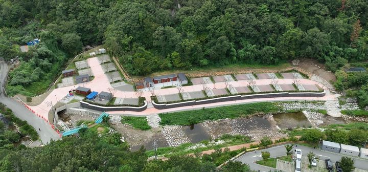 [울산=뉴시스] 울산 울주군은 20일부터 대운산 하늘숲 야영장을 임시개장하고 올해 말까지 무료 운영한다고 밝혔다. (사진= 울주군 제공) 2025.10.20.photo@newsis.com *재판매 및 DB 금지