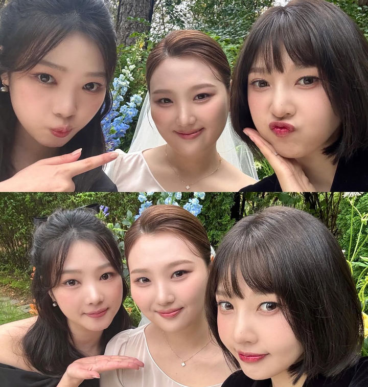 [서울=뉴시스] 그룹 레드벨벳 멤버 조이(맨 오른쪽). (사진=조이 인스타그램 캡처) 2025.10.20. photo@newsis.com *재판매 및 DB 금지