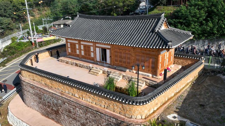 [영주=뉴시스] 복원된 영주 사마소 (사진=영주시 제공) 2025.10.20. photo@newsis.com *재판매 및 DB 금지