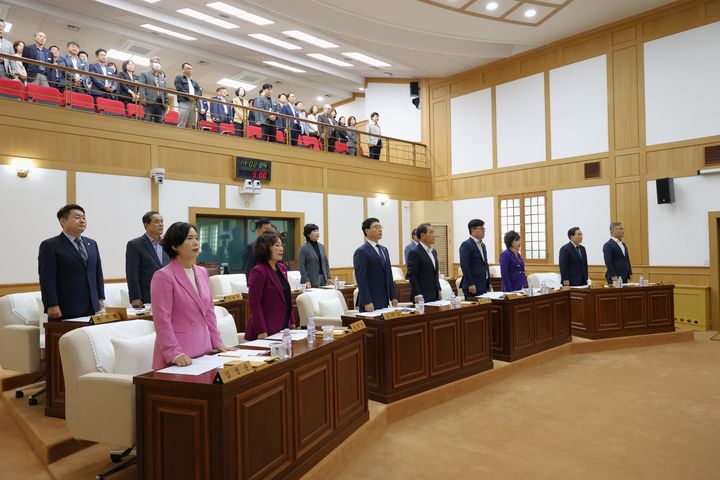 경산시의회, 제265회 임시회 개회 (사진=경산시의회 제공) *재판매 및 DB 금지