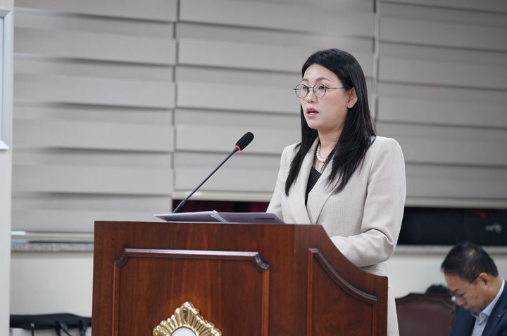 [대구=뉴시스] 백지은 대구 수성구의원. (사진 = 대구 수성구의회 제공) 2025.10.20. photo@newsis.com *재판매 및 DB 금지