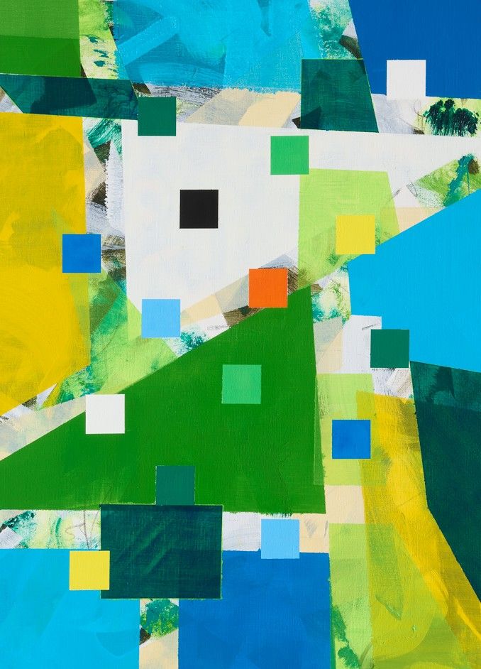 김창훈, 23 90.9x65cm Life Maze I 2025.6 Acrylic & Gouache on Canvas *재판매 및 DB 금지