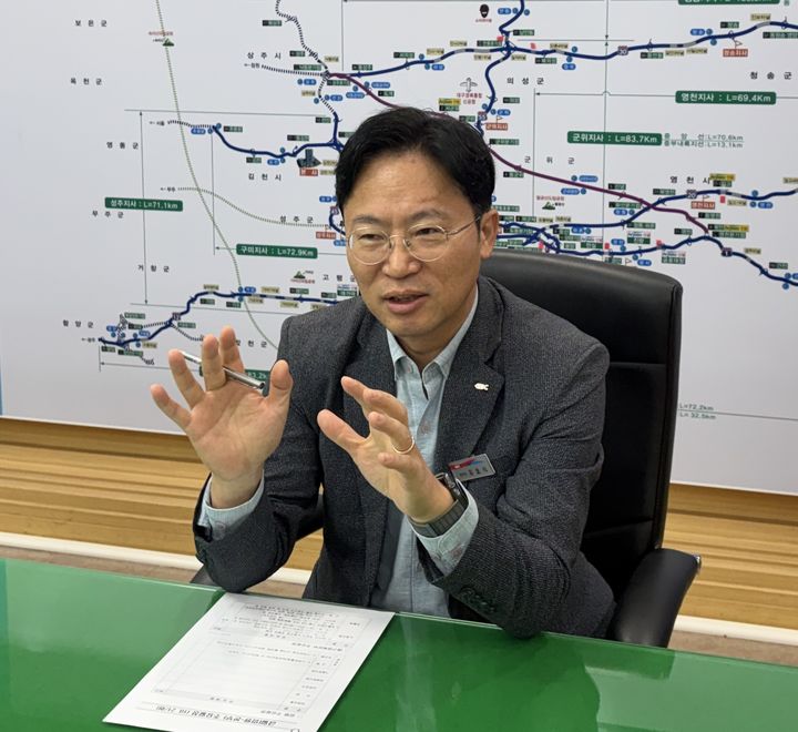 [대구=뉴시스] 유호식 한국도로공사 대구경북본부장. 2025.10.21 phs6431@newsis.com *재판매 및 DB 금지