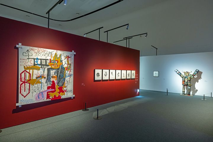 [서울=뉴시스]바스키아 전시 전경. (사진=노루페인트 제공) 2025.10.21. photo@newsis.com *재판매 및 DB 금지