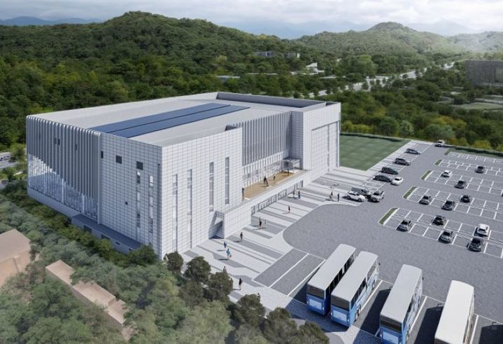 [원주=뉴시스] 강원권 태장복합 체육센터 조감도. (사진=원주시 제공) 2025.10.21. photo@newsis.com *재판매 및 DB 금지