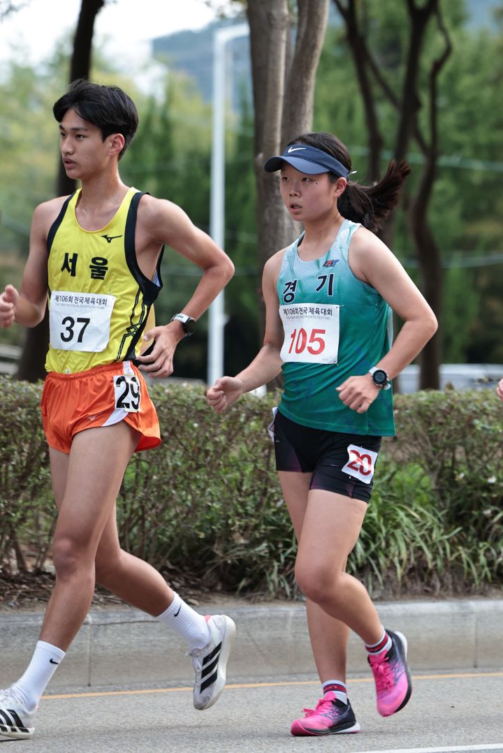 [서울=뉴시스] 육상 권서린. (사진=대한육상연맹 제공) *재판매 및 DB 금지