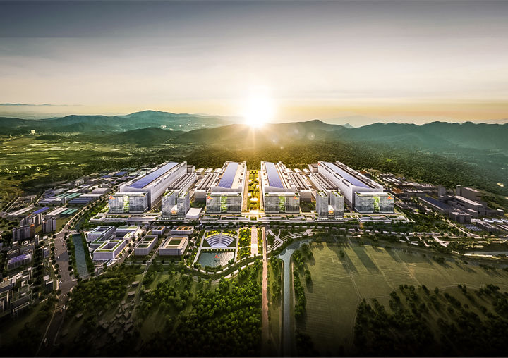 [용인=뉴시스] 사진은 용인반도체클러스터 일반산업단지 조감도. (사진=뉴시스 DB) 2025.10.22. photo@newsis.com *재판매 및 DB 금지