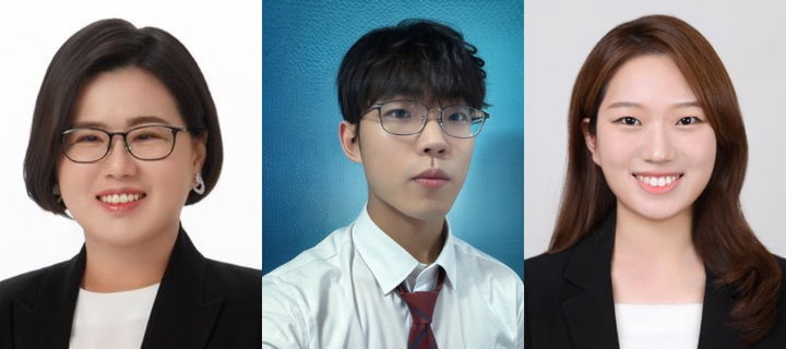 [서울=뉴시스] (왼쪽부터) 교신저자 성균관대 신주영 교수, 공동 제1저자 성균관대 홍빈 박사, 공동저자 정경연 석박통합과정생. (사진=성균관대 제공) 2025.10.22. photo@newsis.com *재판매 및 DB 금지