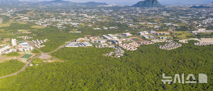[제주=뉴시스] 제주 서귀포시 대정읍 제주영어교육도시 전경. (사진=뉴시스DB) photo@newsis.com