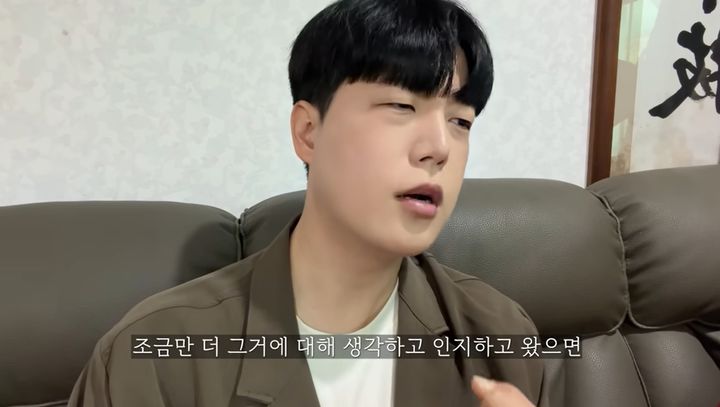 [뉴시스] 유튜버 정선호가 W코리아의 유방암 인식 개선 캠페인 행사를 비판했다. (사진=정선호 유튜브) *재판매 및 DB 금지