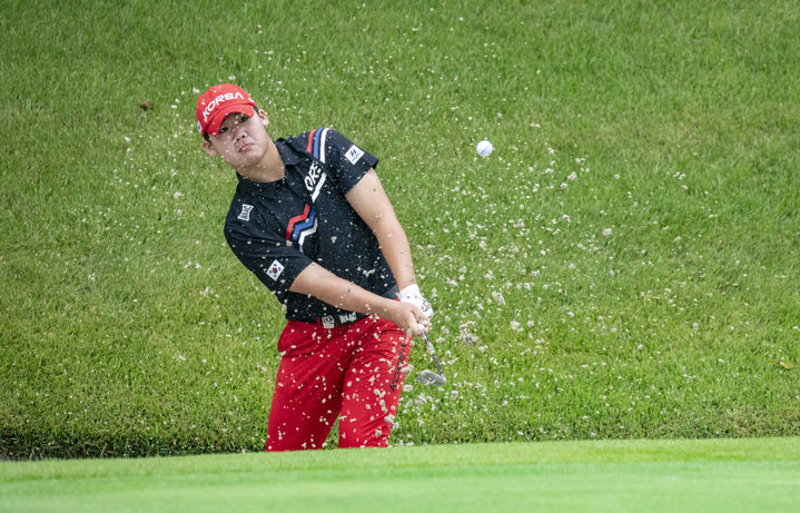 제16회 아시아퍼시픽 아마추어 챔피언십(ACC)에 출전하는 안성현. (사진=ACC 대회 조직위원회 제공). *재판매 및 DB 금지