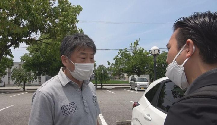 [뉴시스] 자신의 친딸을 수년 간 성폭행한 혐의로 징역 8년을 선고받은 다이몬 히로지(54). (사진=MBS뉴스) 2025.10.22 *재판매 및 DB 금지