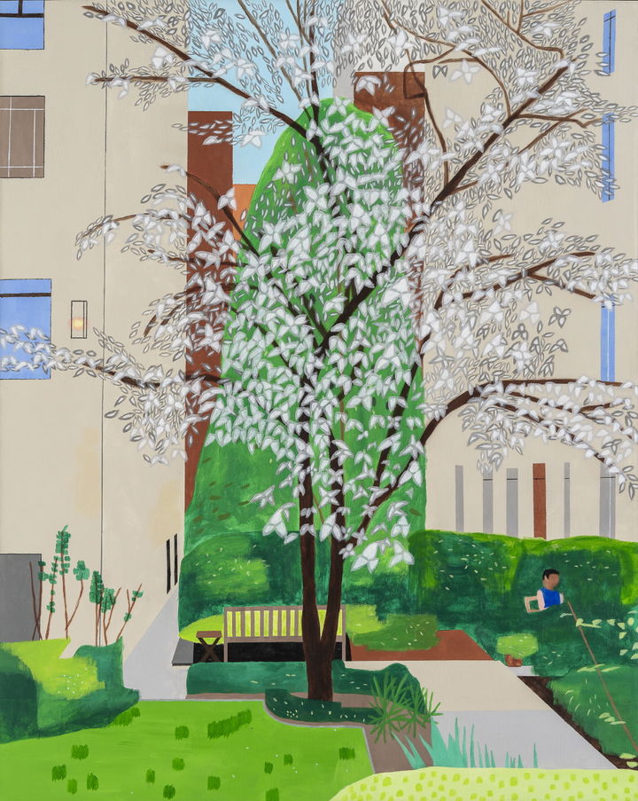 클로드 정, Goddess (2025), Acrylic on Canvas, 152cm x 122cm *재판매 및 DB 금지