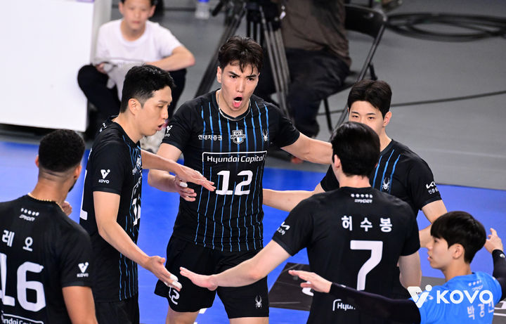 남자 프로배구 현대캐피탈. (사진=KOVO 제공). 2025.10.22. *재판매 및 DB 금지