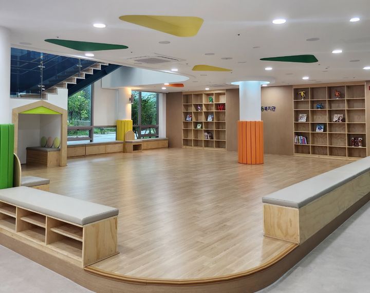 [청주=뉴시스] 청주시 아동복지관 실내. photo@newsis.com *재판매 및 DB 금지