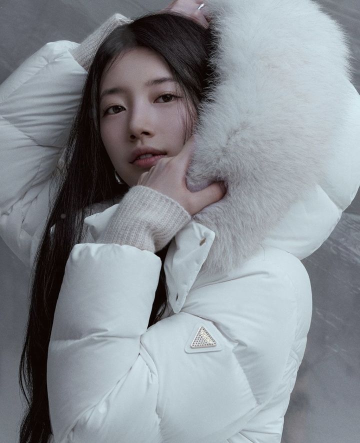 [서울=뉴시스] 수지. (사진=게스 제공, 수지 인스타그램 캡처) 2025.10.23. photo@newsis.com *재판매 및 DB 금지