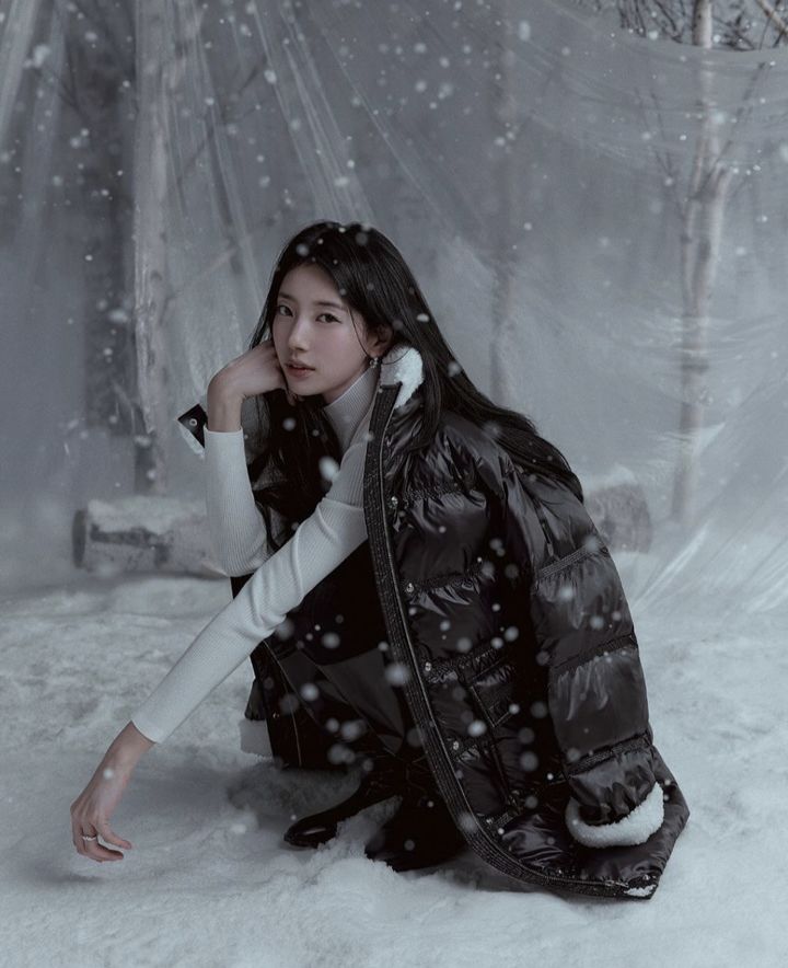 [서울=뉴시스] 수지. (사진=게스 제공, 수지 인스타그램 캡처) 2025.10.23. photo@newsis.com *재판매 및 DB 금지