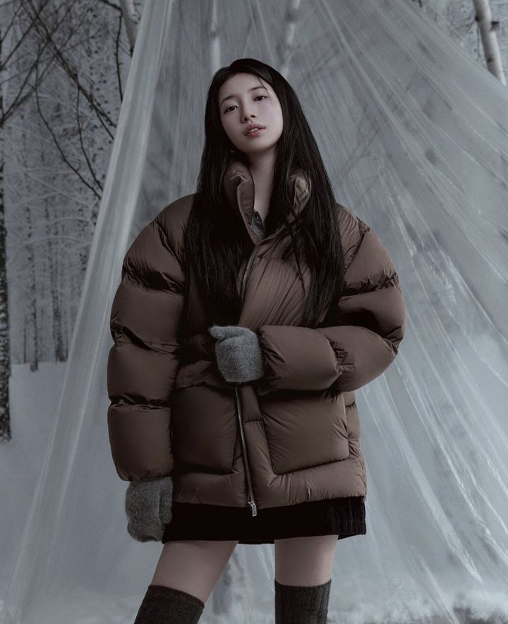 [서울=뉴시스] 수지. (사진=게스 제공, 수지 인스타그램 캡처) 2025.10.23. photo@newsis.com *재판매 및 DB 금지