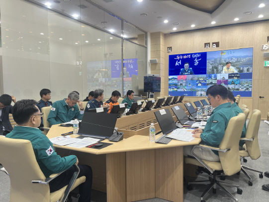 [서울=뉴시스] 핼러윈 안전관리대책 점검회의. 2025.10.23. (사진=서울시 제공) *재판매 및 DB 금지