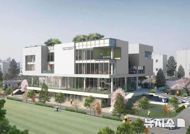 [용인=뉴시스]197억을 들여 신갈에 건립예정인 커뮤니티공간 도시재생공유플랫폼 조감도(사진=뉴시스 DB) photo@newsis.com