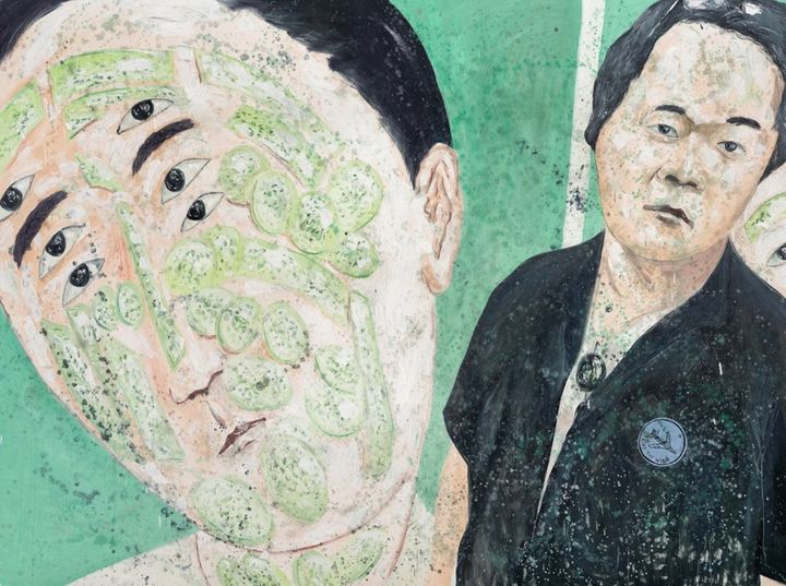 무제 - 린넨에 유채, 194×259㎝, 2024 *재판매 및 DB 금지