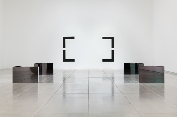 빈 공간 Emptiness 2004, Stainless Steel Mirror Black, 38.5 x 60 x 60cm (4pcs) *재판매 및 DB 금지