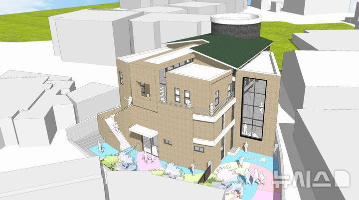 [제주=뉴시스] 제주 서귀포시 보목동 생활문화복합센터 조감도. (사진=제주도 제공) 2025.10.26. photo@newsis.com