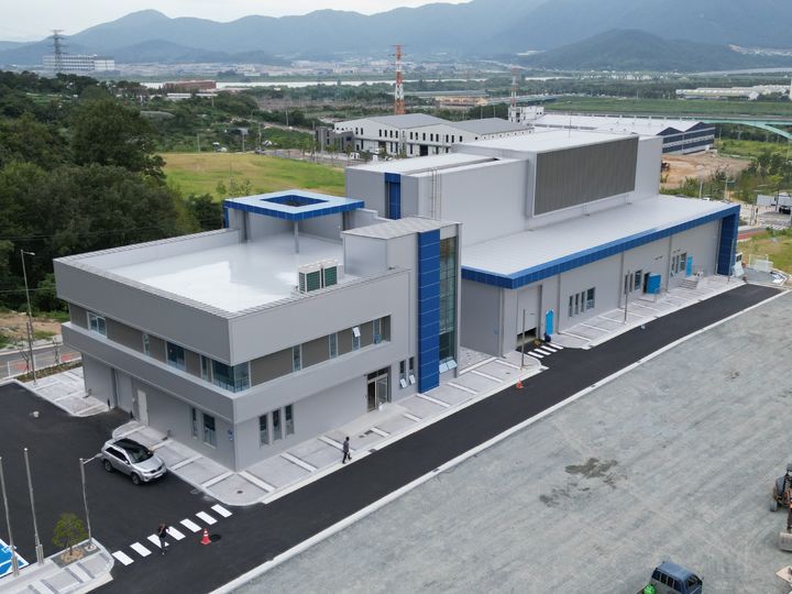 [양산=뉴시스] 양산시 미래차 배터리 산업지원센터 조감도. (사진=뉴시스 DB). photo@newsis.com *재판매 및 DB 금지