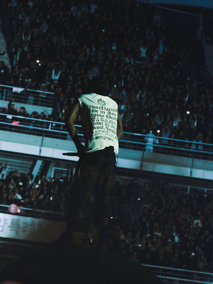 [고양=뉴시스] 트래비스 스콧. (사진 = Photography Khan Jaehun 제공) 2025.10.27. photo@newsis.com *재판매 및 DB 금지