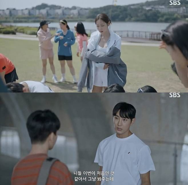 신슬기(위), 배누리