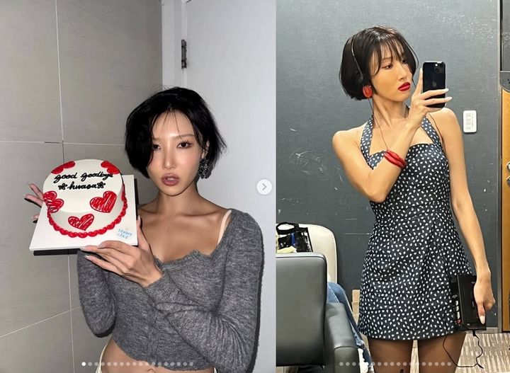 [서울=뉴시스] 화사. (사진=화사 인스타그램 캡처) 2025.10.27. photo@newsis.com *재판매 및 DB 금지