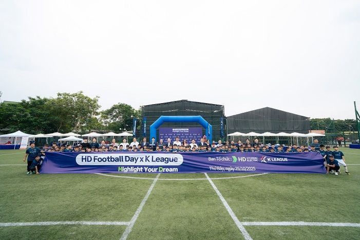 [서울=뉴시스] 한국프로축구연맹, K리그어시스트, HD현대일렉트릭이 함께한 'HD 풋볼데이×K리그' 성료. (사진=한국프로축구연맹 제공) *재판매 및 DB 금지