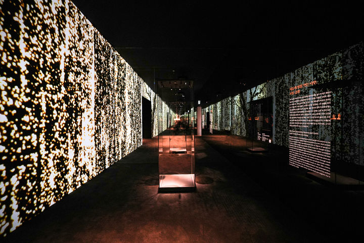 [경주=뉴시스] 국립경주박물관 특별전 '신라 금관, 권력과 위신'에서 전시되고 있는 교동 금관. (사진=국립경주박물관 제공) 2025.10.27. photo@newsis.com *재판매 및 DB 금지